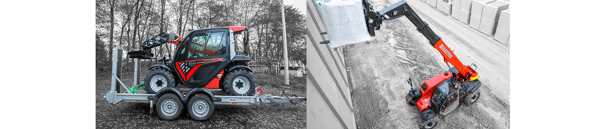 MANITOU : chargeuses télescopiques